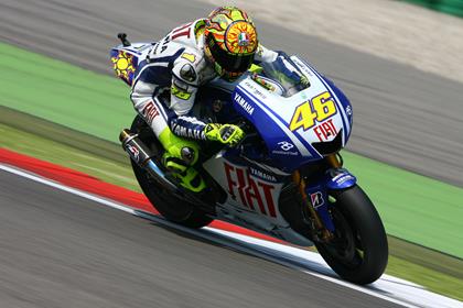 Rossi claimed his second pole of '09 today