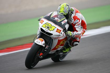 Elias apologised to Capirossi after last corner clash