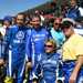 Rossi, Rainey, Roberts and Lawson took part in a karting demo in Laguna