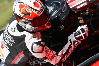 The Superbike rookie is gradually finding his way in the top flight class