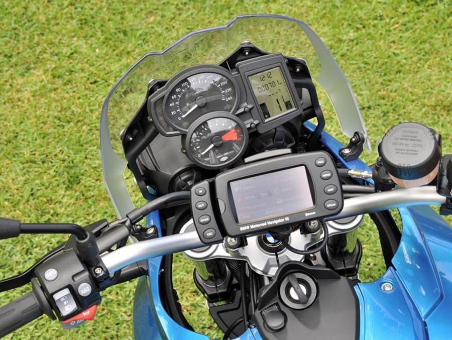 BMW F650GS clocks