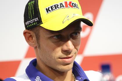 Rossi said he was sad at Gibernau's departure