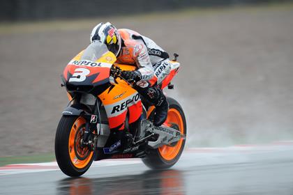 Pedrosa was quickest at Donington