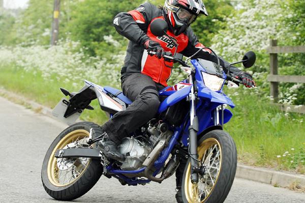 Yamaha WR 125 X top speed is around 75mph