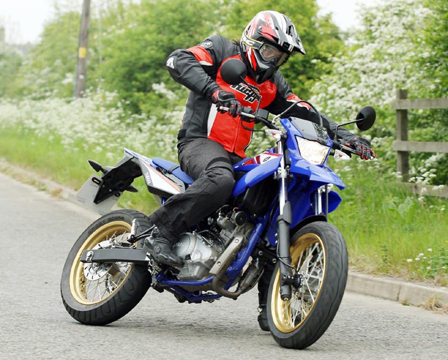 Yamaha WR 125 X top speed is around 75mph