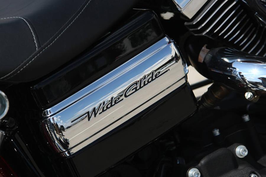 Keep on top of looking after the chrome on the Harley-Davidson Dyna Wide Glide