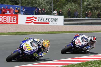 Rossi and Lorenzo have dominated MotoGP in 2009