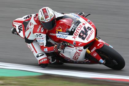 Michel Fabrizio took his maden pole at Imola