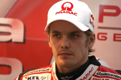 Kallio will stay with the Pramac Ducati squad in 2010