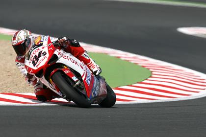 Fabrizio led the way at Magny Cours