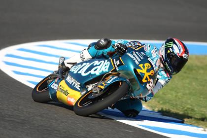 Smith claimed second on his last lap