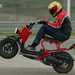Honda Zoomer doing a wheelie