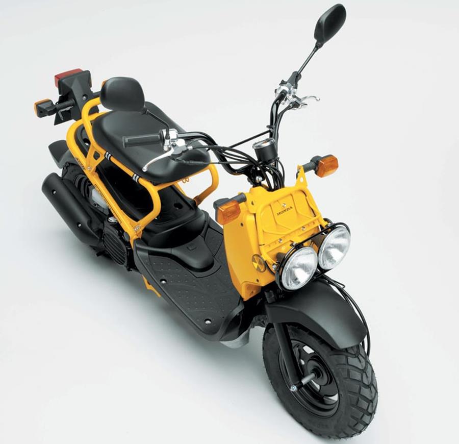 Honda Zoomer is popular in race paddocks and camp sites