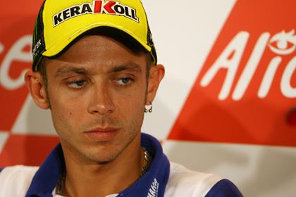 Rossi's stepfather committed suicide earlier this week