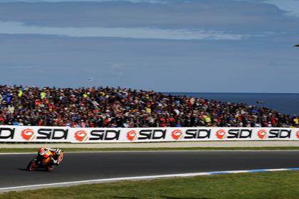 Pedrosa had a lonely ride to third place