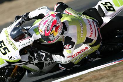 Jonathan Rea topped first qualifying