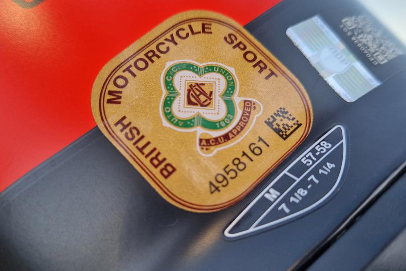acu gold approved motorcycle helmets ACU crackdown on fake helmet approval stickers