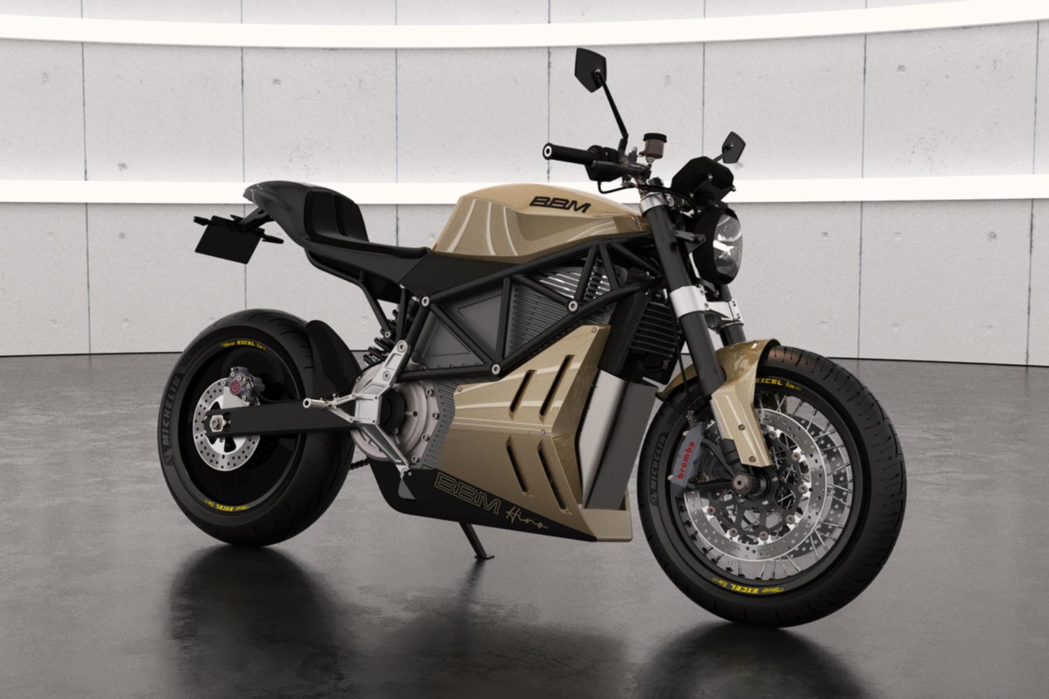 Meet the BBM Hiro - a new electric motorbike charges faster than you can drink a coffee