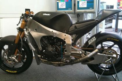 The Tech 3 Moto2 bike for 2010