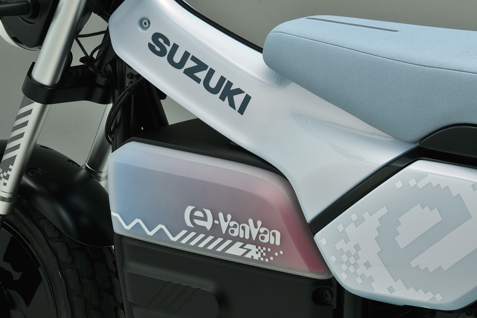 Motor listrik Suzuki e-VanVan