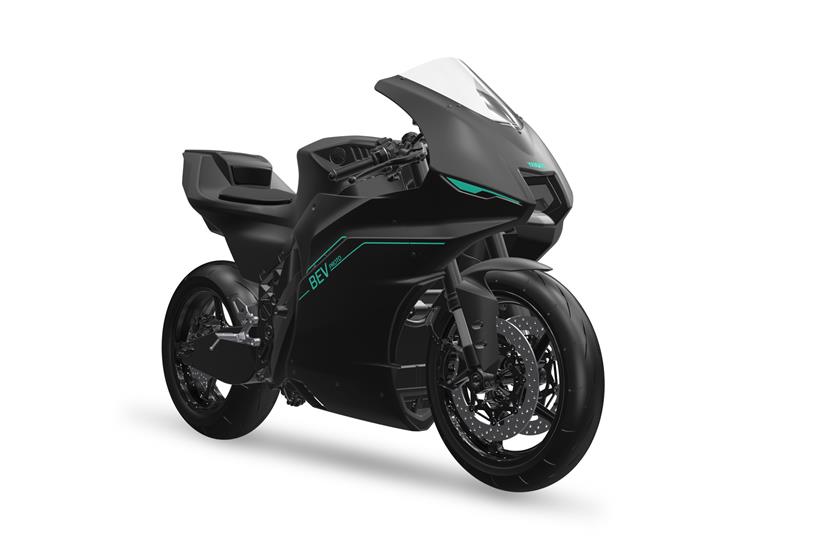Yamaha showcase electric sportsbike at Japan Mobility Show