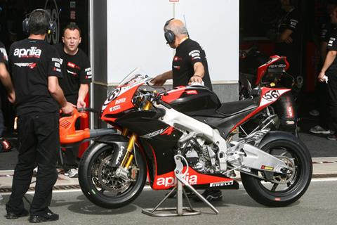 Aprilia confirm Guandalini/Borciani interest