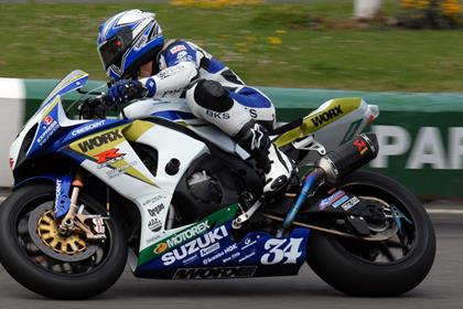 Tommy Hill on the Worx Suzuki in 2009