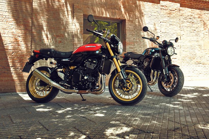 Kawasaki Z900RS gets a power boost and lean sensitive tech