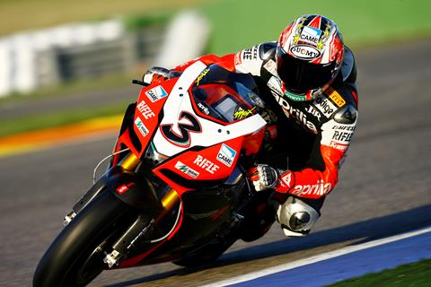 Biaggi ends 2009 on top at Valencia test