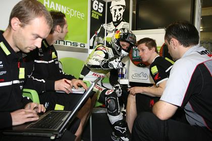 Rea is working well with his Ten Kate Honda crew