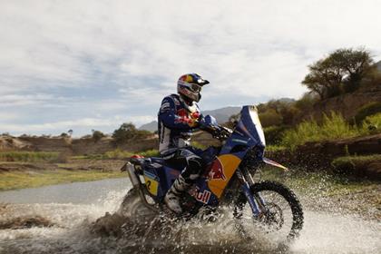 Cyril Despres won the third stage of the 2010 Dakar Rally