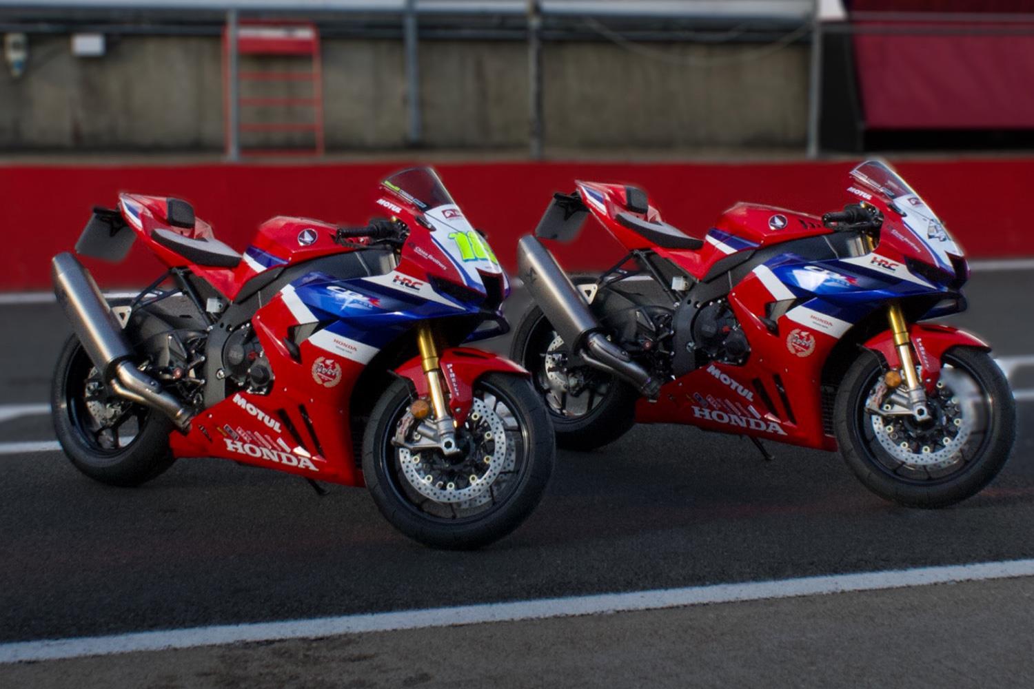 Honda Fireblade BSB Edition revealed with exclusive race replica design and riders’ signatures