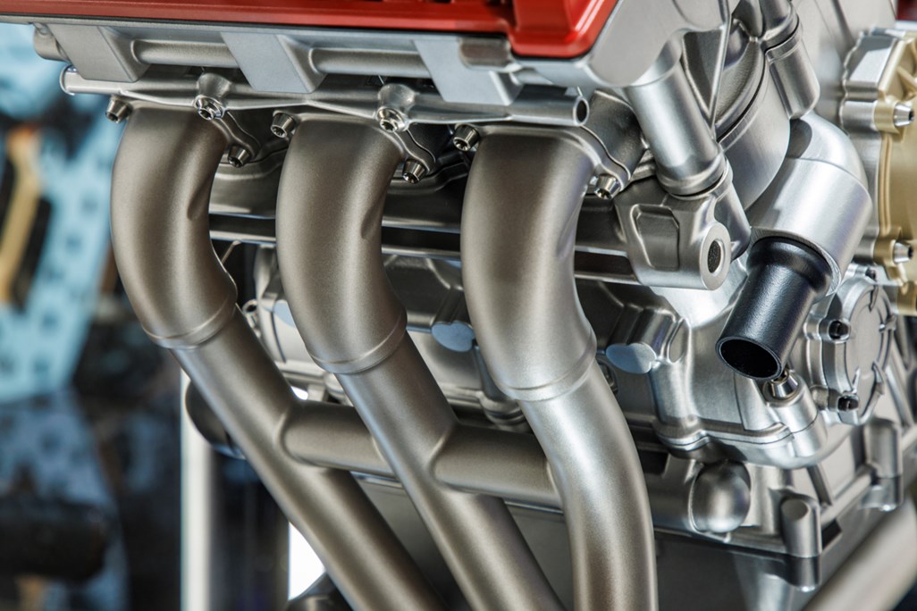 This five-cylinder engine could get up to 240 ponies