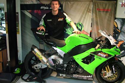 Howi Mainwaring will race for Colchester Kawasaki in the Superstock class