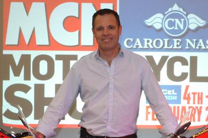 Shaun Muir unveiled his new-look team at the Carole Nash MCN Motorcycle Show