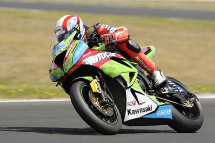 Joan Lascorz was on form to set the fastest lap at Phillip Island