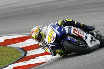 Valentino Rossi ended the Sepang test on top, smashing his own lap record in the process 