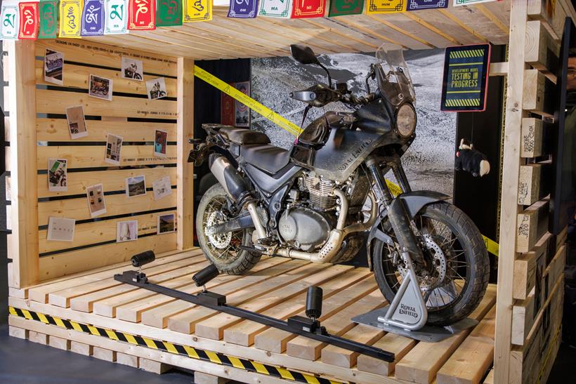 Royal Enfield Himalayan twin adventure bike concept