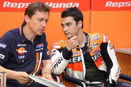 Pedrosa was given the chance to use Ohlins suspension but declined