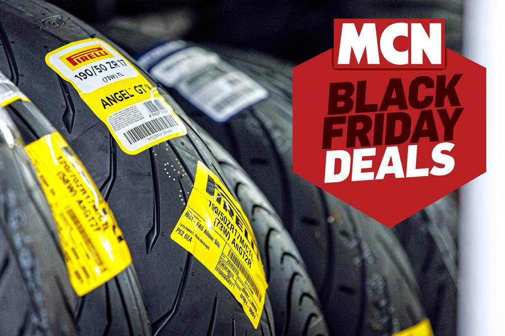 Best motorcycle tyre deals in Black Friday week 2025