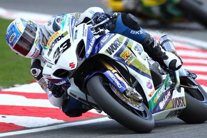 Tommy Hill won his first race back in the BSB championship