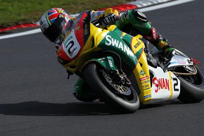 James Ellison won the second race at Brands Hatch