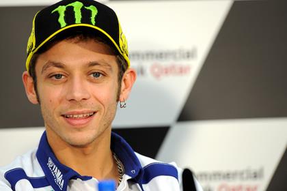 Rossi is chasing an eighth MotoGP title