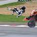 James Edmeades crash his KTM RC8R at Brands Hatch