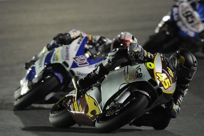 Scott Redding finished 23rd in the first Moto2 race