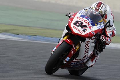 Michael Fabrizio posted the fastest time at Misano