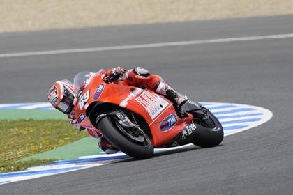 Nicky Hayden is happy with his start to 2010