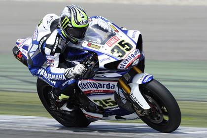 Cal Crutchlow set the fastest time in free practice