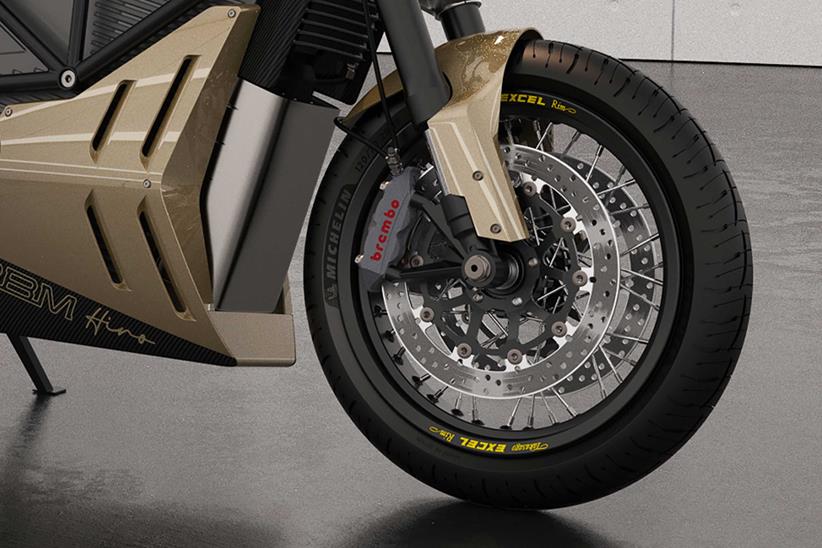 BBM Hiro Streetfighter front wheel