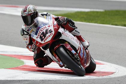 Michel Fabrizio set the fastest time in free practice